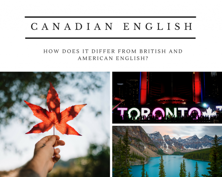 The basics of Canadian English
